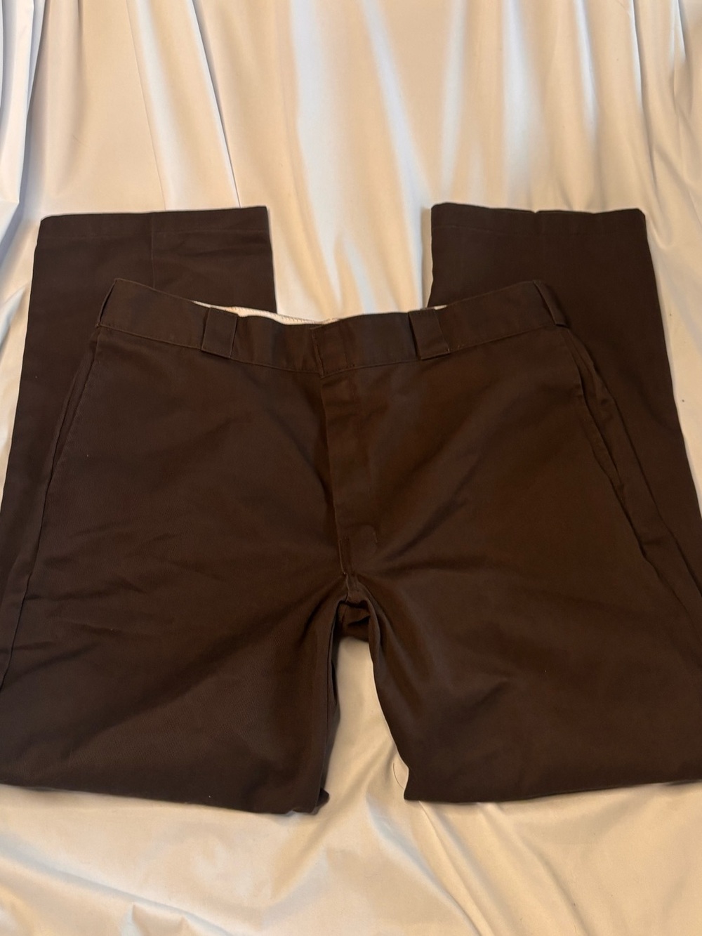 Dickies Men's Dark Brown Chino Pants